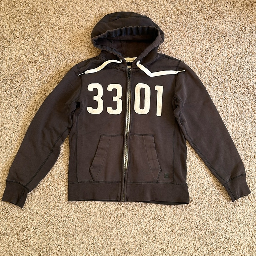 Vintage G-STAR zippered hoodie